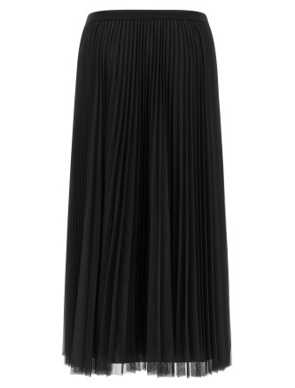 Миди FABIANA FILIPPI Tulle pleated skirt (GND216F426M2645146) #