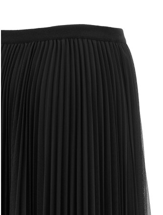 Миди FABIANA FILIPPI Tulle pleated skirt (GND216F426M2645146) #