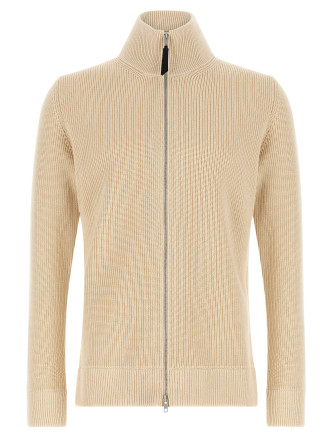 Свитер, кардиган MAISON MARGIELA Ribbed knit cardigan