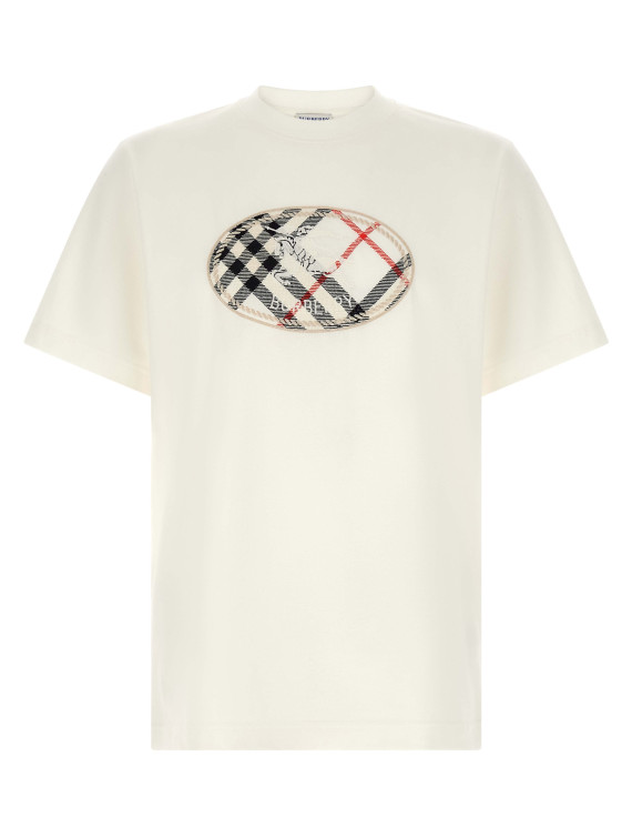 Футболка BURBERRY 'Ryan' (8128073CHALK) #1