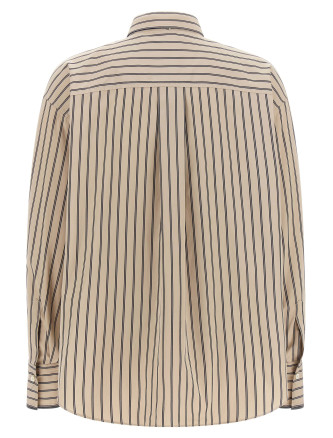 Рубашка, блузка BRUNELLO CUCINELLI Shirt with tie (MP704M3A06C017) #