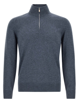 Свитер, кардиган BRUNELLO CUCINELLI Half-zip sweater