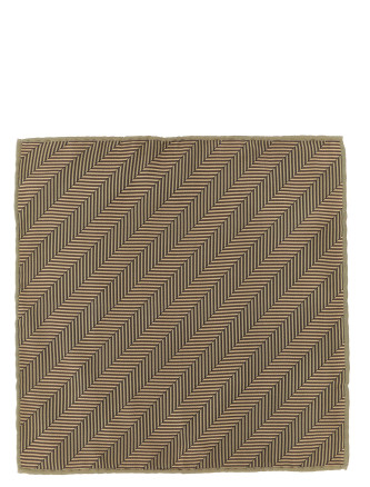 Галстук, папильон BRUNELLO CUCINELLI Chevron pocket clutch