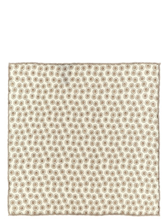 Галстук, папильон BRUNELLO CUCINELLI Polka dot pocket clutch bag