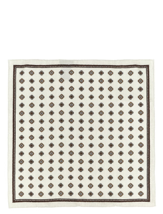 Галстук, папильон BRUNELLO CUCINELLI Double-face pocket clutch