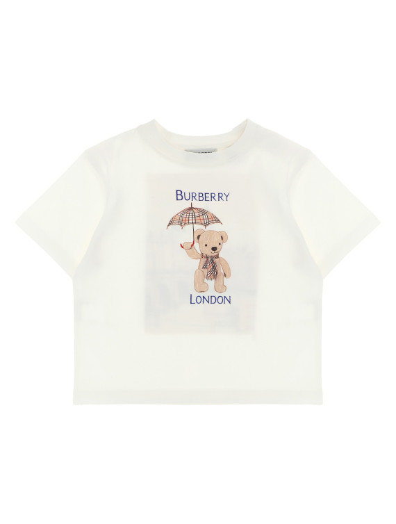 Футболка BURBERRY 'Cedar London' (8128138CHALKWHITE) #1