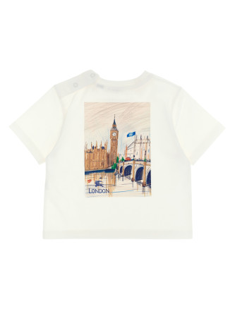 Футболка BURBERRY 'Cedar London' (8128138CHALKWHITE) #