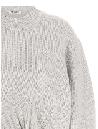 Свитер, кардиган THE ATTICO Asymmetrical hem sweater (261WCK00126KWS011AA607) #