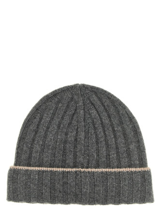 Шляпа BRUNELLO CUCINELLI Cashmere turn-up beanie (M2240900CBL55) #