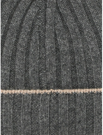Шляпа BRUNELLO CUCINELLI Cashmere turn-up beanie (M2240900CBL55) #