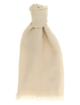 Шарф, платок BRUNELLO CUCINELLI Silk cashmere scarf