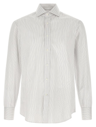 Рубашка, блузка BRUNELLO CUCINELLI French collar shirt