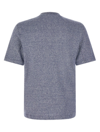 Футболка BRUNELLO CUCINELLI Mélange linen blend t-shirt (MW8351308C013) #