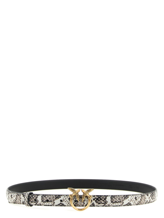 Ремень PINKO Python print leather belt (100143A3E5K53Q) #1