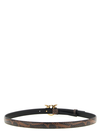 Ремень PINKO Python print leather belt (100143A3E5M16Q) #