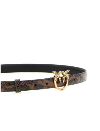 Ремень PINKO Python print leather belt (100143A3E5M16Q) #