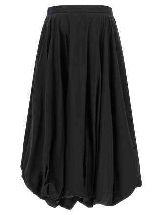 'Gradient 3-Stripes' skirt (KY8598BLACK) #