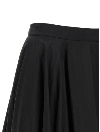 'Gradient 3-Stripes' skirt (KY8598BLACK) #