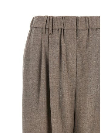 Брюки BRUNELLO CUCINELLI Light pants with pleats (MP550P9253C1418) #
