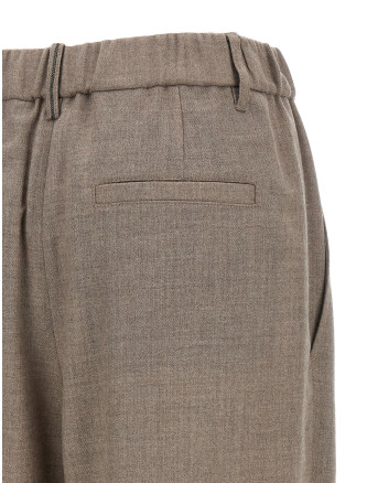 Брюки BRUNELLO CUCINELLI Light pants with pleats (MP550P9253C1418) #