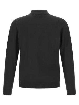 Поло ZANONE Flexwool wool polo shirt (810232Z0290N0049) #