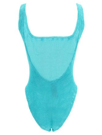 Пляжная одежда HUNZA G 'Square Neck' (SQUARENECKSWIMAQUA) #