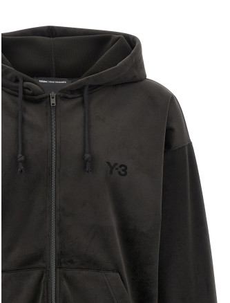 Толстовка Y-3 'Velvet sip HD' (IA4371BLACK) #
