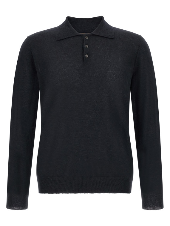 Свитер, кардиган ZANONE Cashmere polo shirt (810392ZK135Z1375) #1