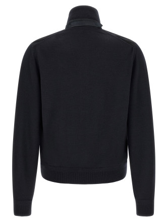 Свитер, кардиган TOM FORD Two-material cardigan (KZF014YMW136UCH) #