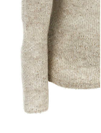 Свитер, кардиган BRUNELLO CUCINELLI 'Flower Lace' (MFA790100C9984) #