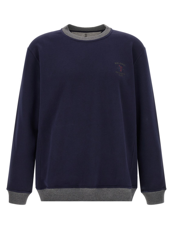 Толстовка BRUNELLO CUCINELLI 'Solomei Athletic Club' (MM8263390GCP160) #1