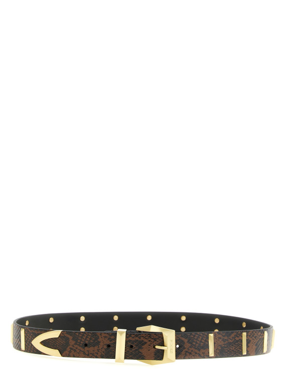 Ремень PINKO Python print belt (107154A3E5M16J) #1