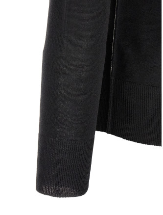 Свитер, кардиган MM6 MAISON MARGIELA Turtleneck sweater with contrast stitching (SH0HA0009M13037900) #