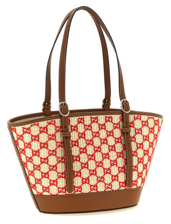 Ручная сумка GUCCI Small woven shopping bag (856098FAFKK9342) #