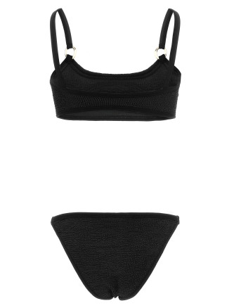 Пляжная одежда HUNZA G 'Iris' (IRISBIKINIGOLDHOOPSBLACK) #