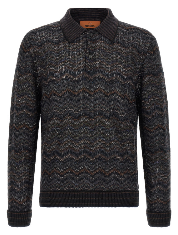 Свитер, кардиган MISSONI Knitted polo shirt (US26W20NS72QX) #1