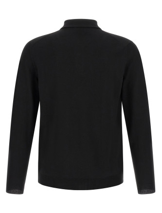 Поло ZANONE Flexwool wool polo shirt (810232Z0290N3017) #