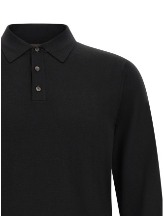 Поло ZANONE Flexwool wool polo shirt (810232Z0290N3017) #