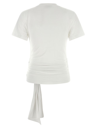 Футболка 7 FOR ALL MANKIND Draped detail T-shirt (7NBN0G63U73HQ) #