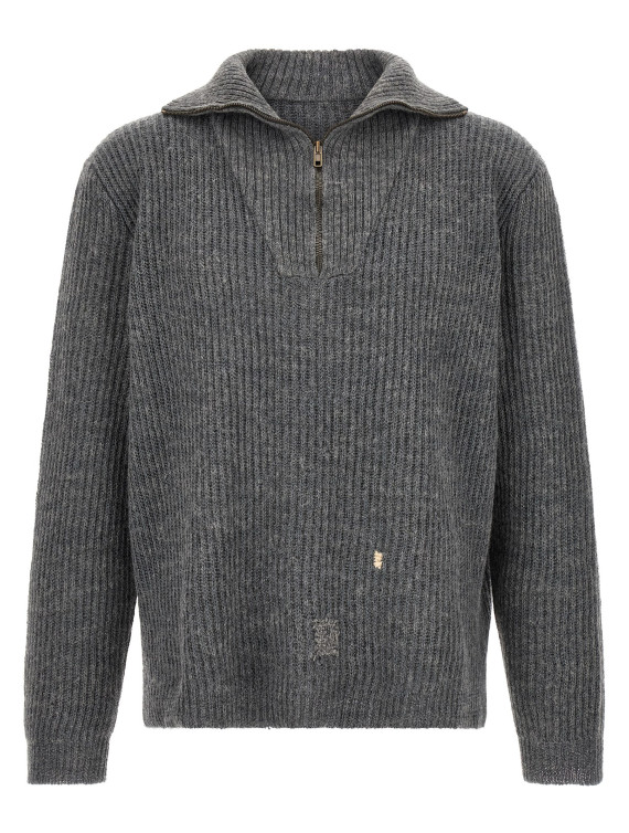Свитер, кардиган MAISON MARGIELA Mending sweater (S67HL0008M13024853F) #1