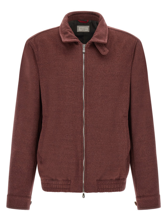 Бомбер күртеше BRUNELLO CUCINELLI Virgin wool beaver bomber jacket (MV4676379C017) #1