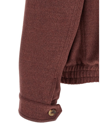 Бомбер күртеше BRUNELLO CUCINELLI Virgin wool beaver bomber jacket (MV4676379C017) #