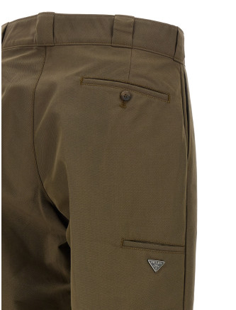 Брюки PRADA Logo tailored trousers (GEP272S1826287F0ADE) #