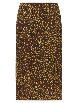 Миди TWIN SET Animal skirt