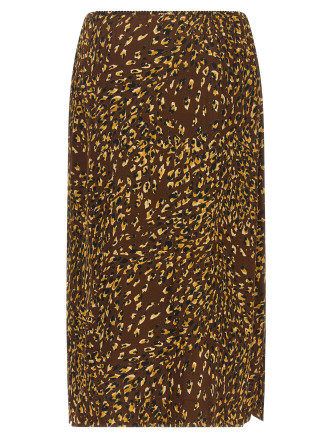 Миди TWIN SET Animal skirt (262TP275G13873) #