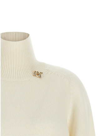 Свитер, кардиган FABIANA FILIPPI Knot pin sweater (MAD216F065D46225) #