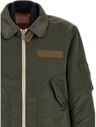 Повседневная куртка SACAI Double layer blouson (2604039M531) #