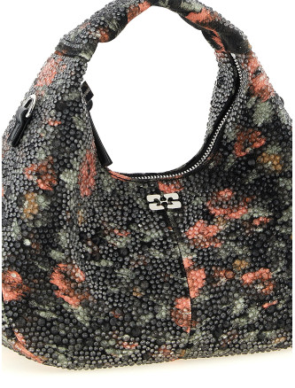 Ручная сумка GANNI 'Mini Hobo Flowers' (C1040017099) #
