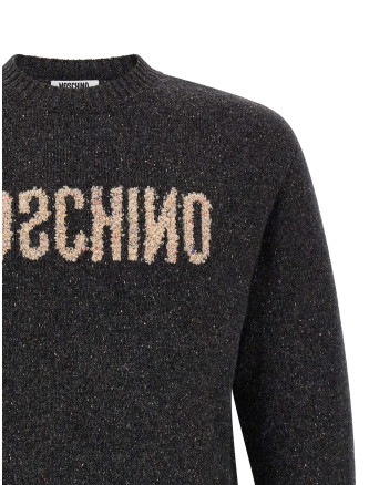 Свитер, кардиган MOSCHINO Mirrored logo sweater (A090152031500) #