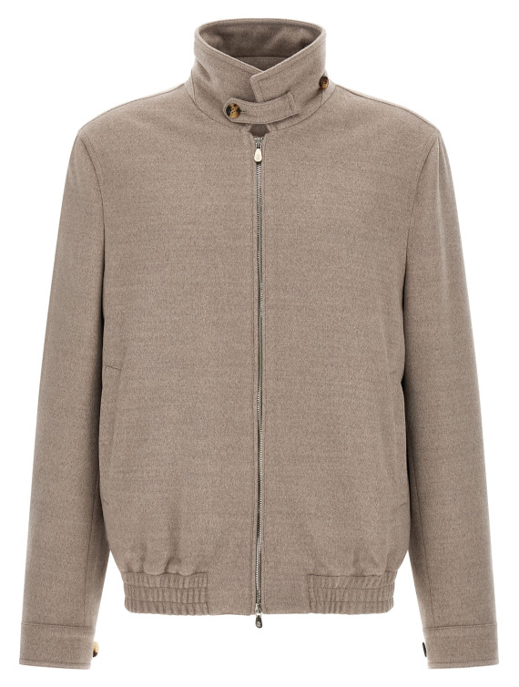 Бомбер күртеше BRUNELLO CUCINELLI Virgin wool beaver bomber jacket (MV4676379C015) #1
